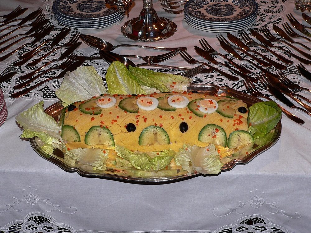 Causa limeña servido