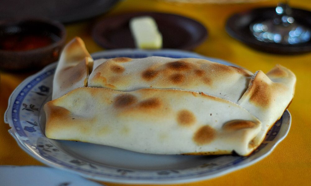 Empanadas de pino servido