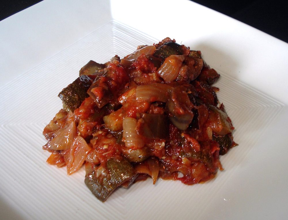Ratatouille servido