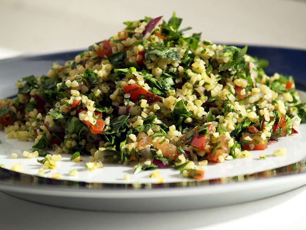 Tabbouleh servido